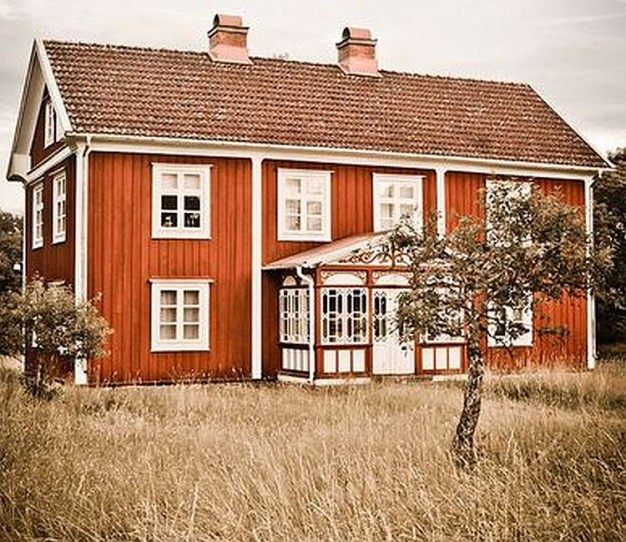 Szwedzki cynamonowy dom...