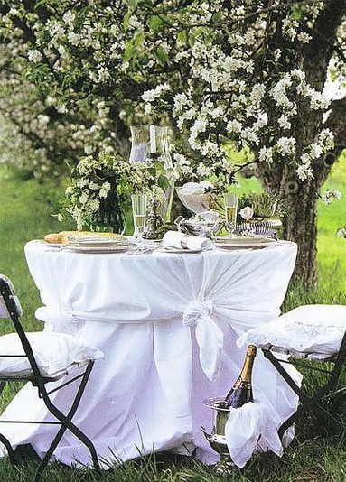 Romantyczny stół dla dwojga...