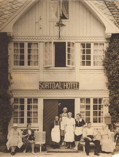 Hotel w początkach wieku XX...