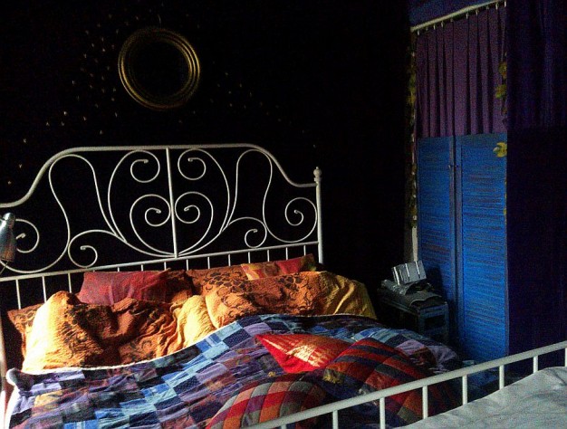 Nasz sypialniany quilt w kolorach absurdalnych...