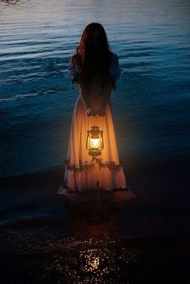 Lampa na brzegu...
