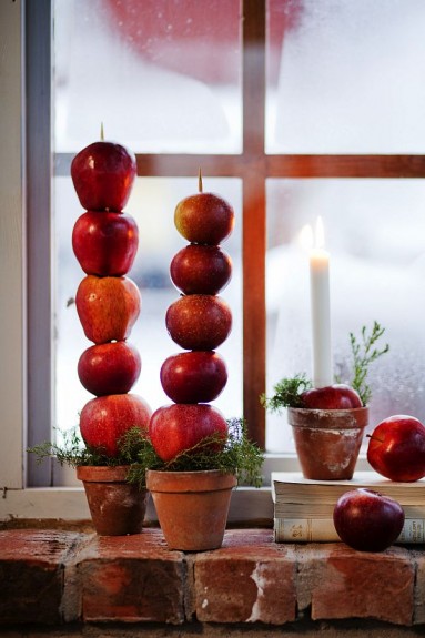 Jabłkowa dekoracja...